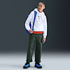 Φούτερ με κουκούλα Nike Sportswear Club Fleece για μεγάλα αγόρια