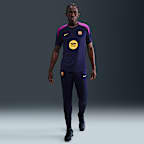 FC Barcelona Strike Men's Nike Dri-FIT Soccer Knit Track Pants