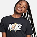 Playera para niños talla grande Nike Sportswear
