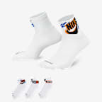 Calcetines al tobillo Nike Everyday Plus (3 pares) - Multicolor