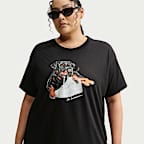 Nike Sportswear Classic Women's Oversized T-Shirt (Plus Size) - Black