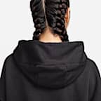 เสื้อมีฮู้ดแบบสวมขนาดโอเวอร์-โอเวอร์ไซส์ผู้หญิง Nike Sportswear Phoenix Fleece