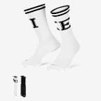 Calcetines acolchados de entrenamiento Nike Everyday Plus (2 pares) - Multicolor