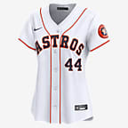 Jersey Nike Dri-FIT ADV de la MLB Limited para mujer Yordan Alvarez Houston Astros - Blanco