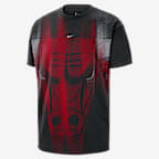 Chicago Bulls Men's Basketball T-Shirt - Black