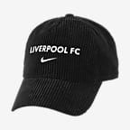 Liverpool FC Nike Soccer Corduroy Cap - Black