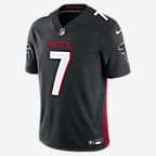 Jersey de la NFL Nike Dri-FIT Limited para hombre Bijan Robinson Atlanta Falcons - Negro