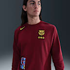 FC Barcelona Club Fourth Men's Nike Soccer Crew-Neck