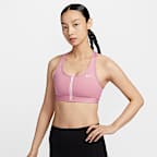 Nike Swoosh Front Zip Women's Medium-Support Padded Sports Bra