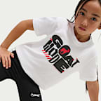 Playera para niños talla grande Nike Sportswear
