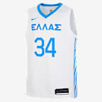 Giannis Antetokounmpo Greece Older Kids' Nike Basketball Jersey