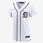 Justin Verlander Detroit Tigers Women's Nike MLB Replica Jersey - White