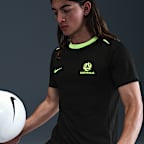 Australia Academy Pro Men's Nike Dri-FIT Football Short-Sleeve Top