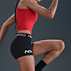 Nike Pro Women's Mid-Rise 7.5cm (approx.) Biker Shorts