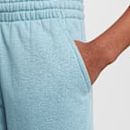 Shorts de French Terry para niños talla grande Nike Sportswear Club