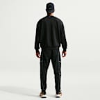 Sudadera de correr de cuello redondo Dri-FIT para hombre Nike Retro