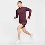 ナイキ ストライド メンズ Dri-FIT 1/4ジップ ランニングトップ