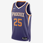 Jersey Nike Dri-FIT de la NBA Swingman para hombre Phoenix Suns Icon Edition 2022/23 - Orquídea nuevo