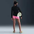 Playera de manga larga Dri-FIT UV para niña talla grande Nike Swim Hydroguard