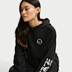 나이키 스포츠웨어 여성 오버사이즈 프렌치 테리 그래픽 풀오버 후디