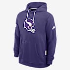 Minnesota Vikings Alt Offensive Set Play Sideline Men's Nike Dri-FIT NFL Pullover Hoodie - Purple