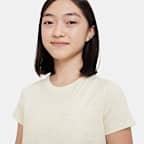 Nike Air Older Kids' (Girls') Cropped T-Shirt