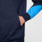 Survêtement de foot en maille à capuche Nike Dri-FIT Chelsea FC Strike pour homme