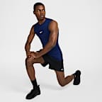 Playera de fitness ajustada sin mangas Dri-FIT para hombre Nike Pro