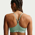 Bra deportivo ajustable con almohadillas para mujer Nike Indy Light Support