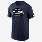 Dallas Cowboys Local Essential Men's Nike NFL T-Shirt - Navy