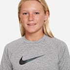 Nike Swim Hydroguard Essential Big Kids' (Boys') Dri-FIT UV Short Sleeve Top