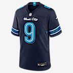 Steve McNair Tennessee Titans Rivalries Collection Men's Nike NFL Game Jersey - Navy