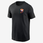 Playera Nike de la MLB para hombre San Francisco Giants City Connect 2-Hit - Negro