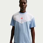 Psychic Blue/Weiß/Bright Crimson