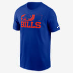 Playera Nike de la NFL para hombre Buffalo Bills Air Essential - Royal