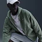 Nike Solo Swoosh Men's Full-Zip Fleece Hoodie