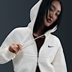 ナイキ スポーツウェア フェニックス フリース ウィメンズ ルーズ フルジップ クロップド パーカー