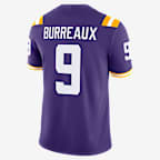 Jersey universitario Nike Dri-FIT Game para hombre Joe Burrow LSU