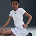 ナイキ スポーツウェア ウィメンズ タイト リブ ショートスリーブ Tシャツ