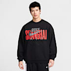 Sudadera de cuello redondo de tejido Fleece para hombre Nike Air "Shanghai"