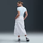 Playera con estampado slim para mujer Nike Sportswear Chill Knit