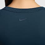 Nike One Fitted Women's Dri-FIT Short-Sleeve Cropped Top
