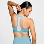 Nike Swoosh Front Zip Women's Medium-Support Padded Sports Bra
