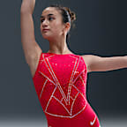 Leotardo Red Armour Nike Gymnastics