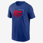 Chinese Taipei National Baseball Team 2026 World Baseball Classic Icon Men's Nike T-Shirt - Royal