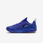 Caitlin 1 Big Kids' Basketball Shoes - Racer Blue/Metallic Silver/Melon Crush/Teal Tint