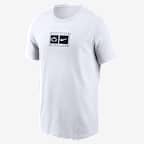 Penn State Campus Logo Swoosh Men's Nike College T-Shirt - White