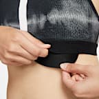 Nike Indy Women's Light-Support Padded All-Over Print Sports Bra