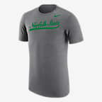 Norfolk State Men's Nike College T-Shirt - Dark Grey Heather