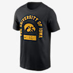 Iowa Primetime Seasonal Men's Nike College T-Shirt - Black